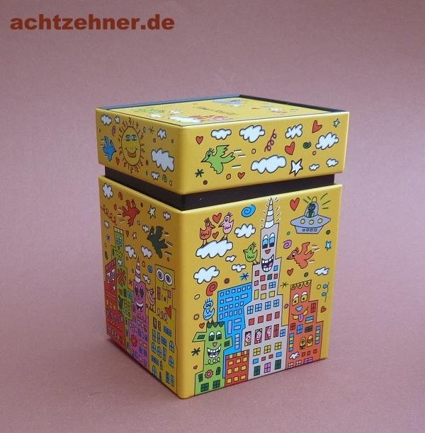 James Rizzi Goebel Künstlerdose Artist Box Metalldose 7,5 x 11 cm