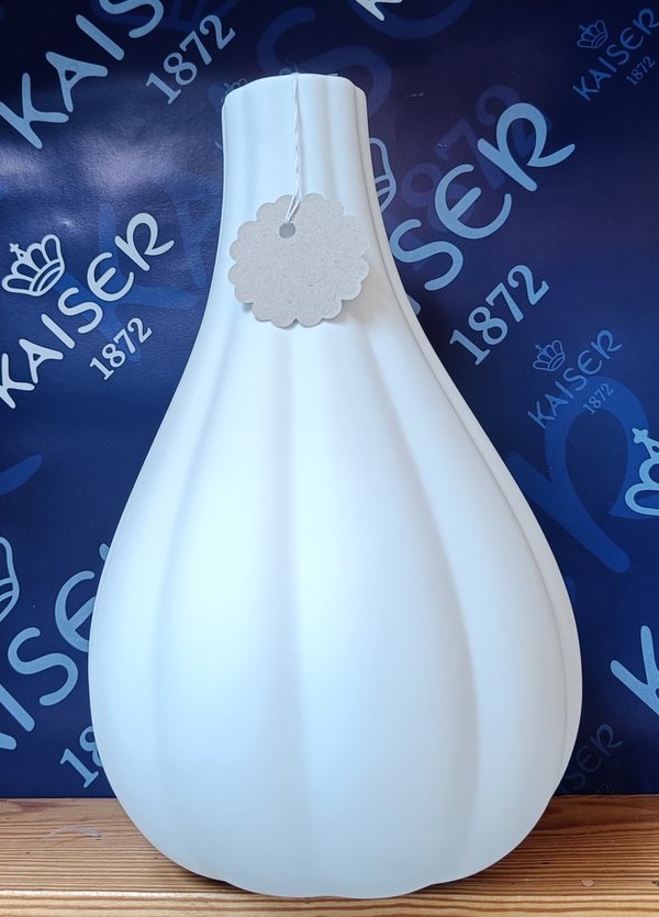Kaiser Porzellan Vase Convex Flaschenkürbis 25,5 cm